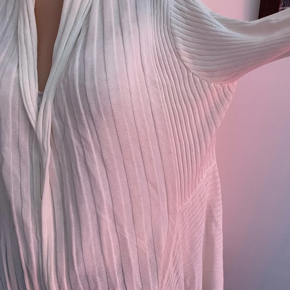 🌷 spring summer 🌺 White flowy summer cardi open cardigan dus… - Picture 11 of 11